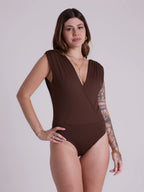 Body Transpassado Emma Marrom