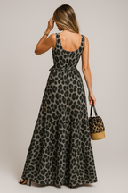Vestido Lully  Longo sem Manga Fluído - Oncinha