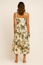 Vestido Flora Longo sem Mangas [Lançamento 2025]