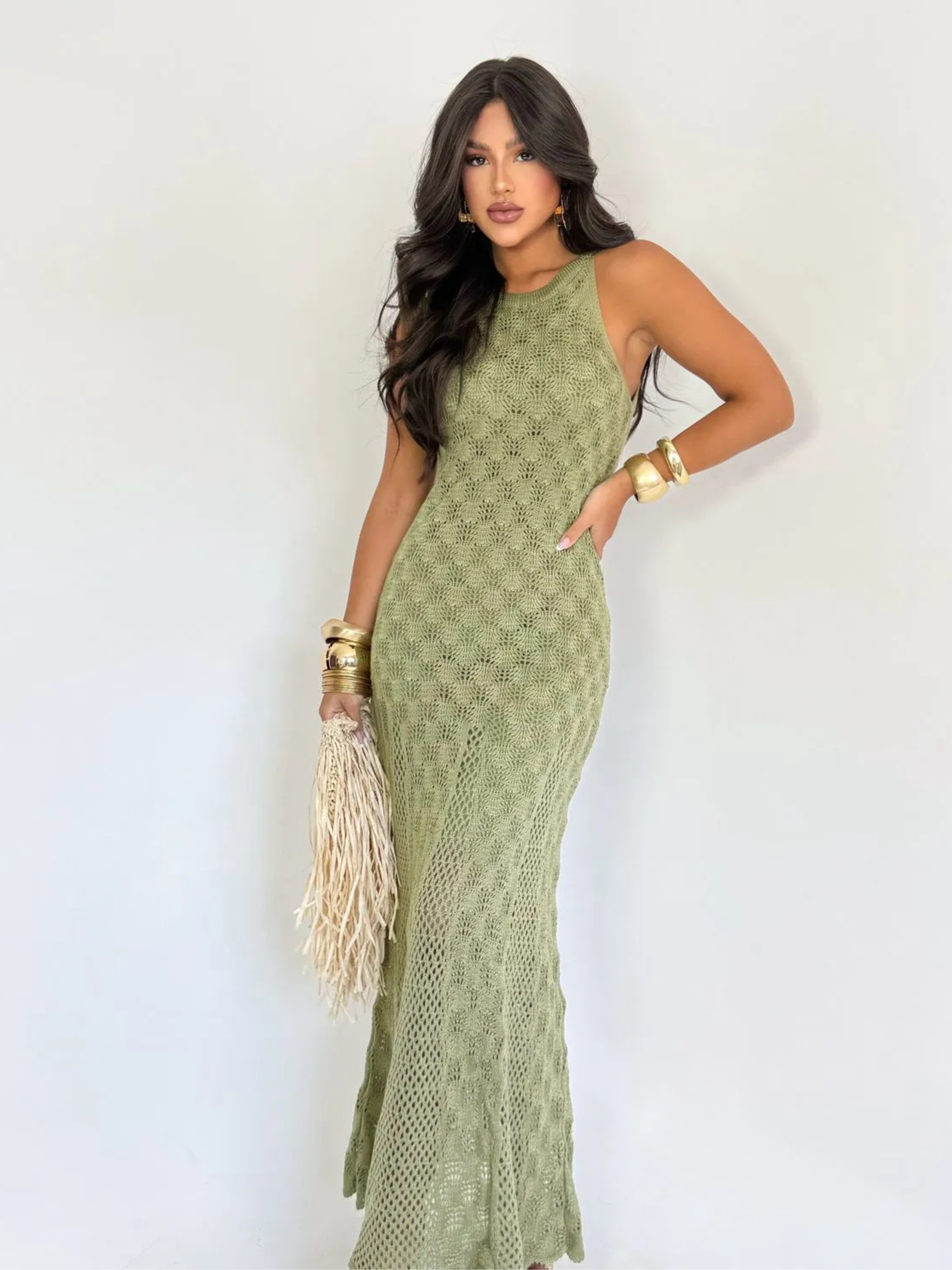 Vestido de Tricô Barcelona