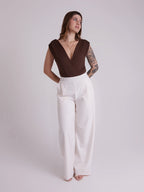 Body Transpassado Emma Marrom