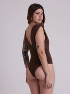 Body Transpassado Emma Marrom