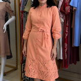 Vestido Chemise Bordado Premium