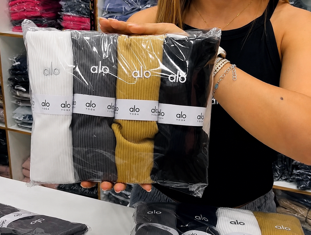 Kit 4 Regatas Caneladas Femininas Premium