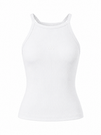 Kit 4 Regatas Caneladas Femininas Premium