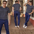 Kit 3 Calças Jeans Masculina Modelo Slim Envio Imediato