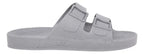 Sandália Chinelo Linus Clássica Unissex Pvc Slip Cor Neblina