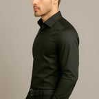 Camisa Social Masculina Slim Fit Premium Passa Facil