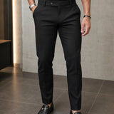Calça Alfaiataria Masculina Slim Fit Premium Social