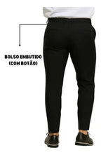 Calça Alfaiataria Masculina Slim Fit Premium Social