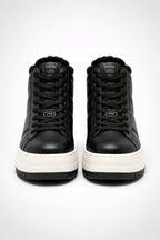 Bota Feminina Via Marte Cano Alto Forrada Conforto 306-003