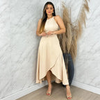 Conjunto Saia + Cropped Modelo Vestido, Social Saia Envelop