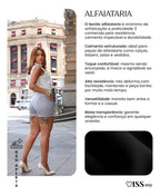 Shorts Alfaiataria Feminino Social Cintura Alta Bolsos Verão