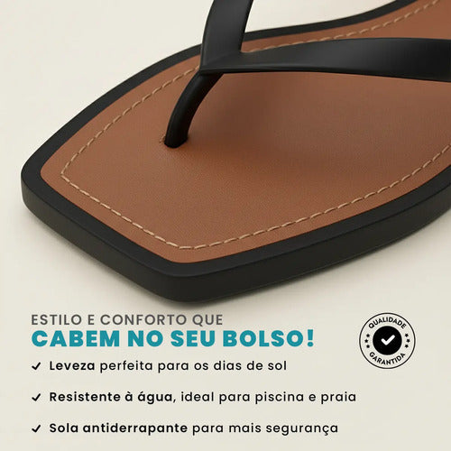 Chinelo De Dedo Rasteirinha Feminino Verão Super Leve