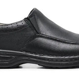 Sapato Masculino Couro  Anti Stress Ortopédico Comfort Shoes