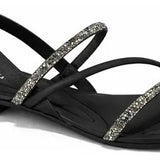 Sandália Feminina Strass Calce Fácil Conforto Original