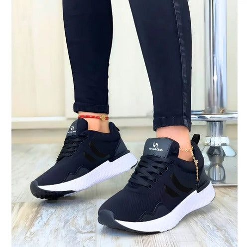 Tênis Ortopédico Feminino Academia Casual Running Corrida