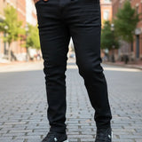 Calça Masculina Lycra Jeans Ou Sarja Slim A Pronta Entrega