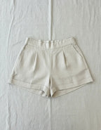Kit 3 Short Linho Mabel Caimento Despojado Feminino Adulto