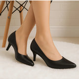 Scarpin Sapato Feminino Salto Baixo Fino Social Confortável