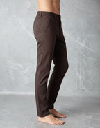 Calça Sarja Masculina Alfaiataria Bolso Faca Tradicional