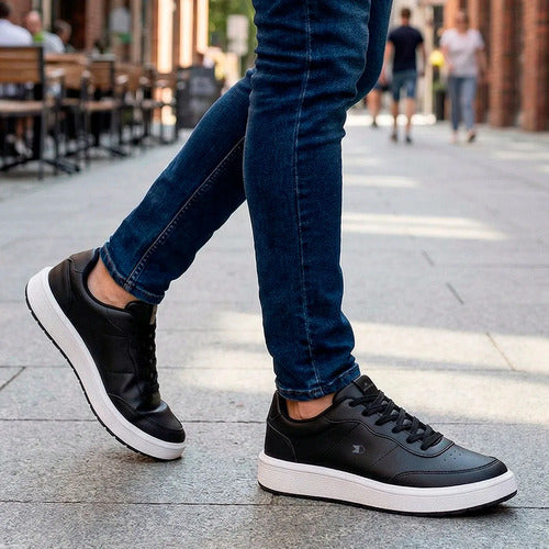Sapatênis Sandrini Ivory Masculino Casual Estilo Confortável