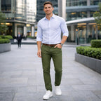 Calça Sarja Masculina Confortavel Premium Esporte Fino