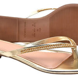 Rasteirinha Feminina Chinelo Rasteira Strass Tamanho Até 45
