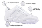 Tênis Urbano Dia A Dia Estilo Retrô Sneaker Runway Masculino