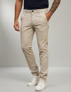 Calça Masculina De Sarja Premium Esporte Fino Bolso Faca