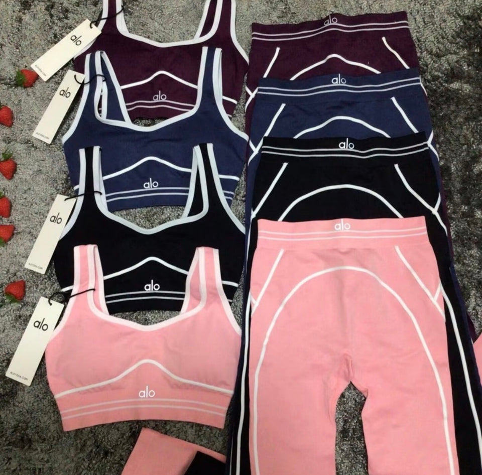 Conjunto Fitness Feminino Premium Seamless Contorno