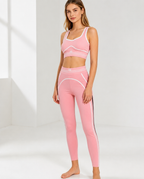 Conjunto Fitness Feminino Premium Seamless Contorno