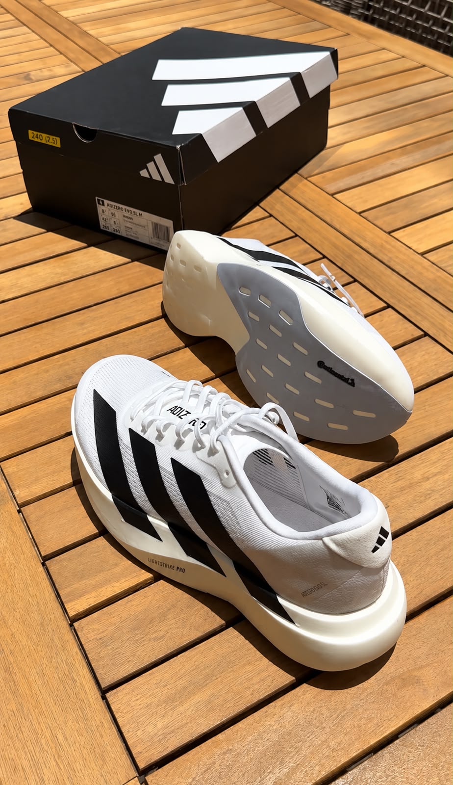 Tênis Adidas Adizero – Branco/Preto
