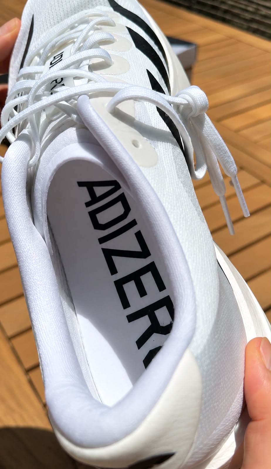 Tênis Adidas Adizero – Branco/Preto