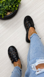 Sandália Feminina Flat Trançada Urban Comfort