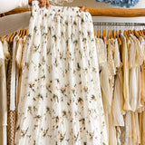 Floral Branco com Verde