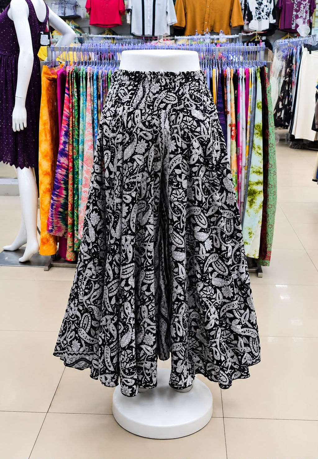 Calça Pantalona Estampada