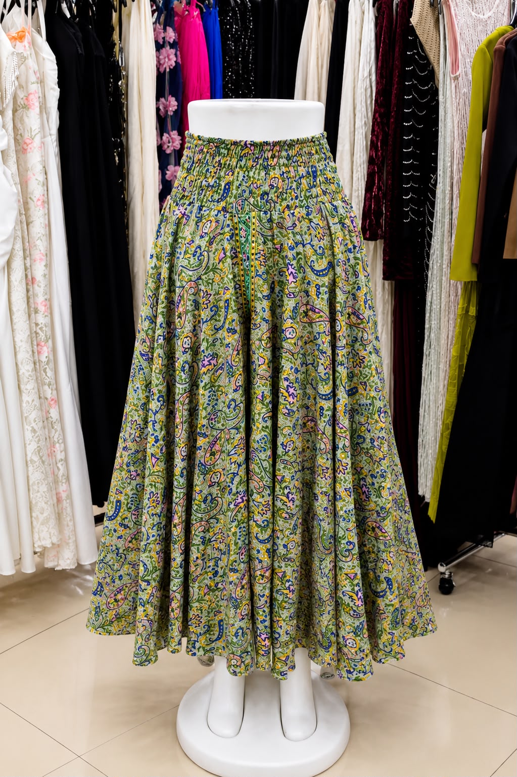 Calça Pantalona Estampa Paisley