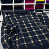 Suéter Tricot Xadrez Premium