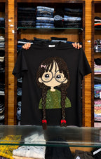 Blusa Feminina Premium Bordada Boneca com Aplique 3D