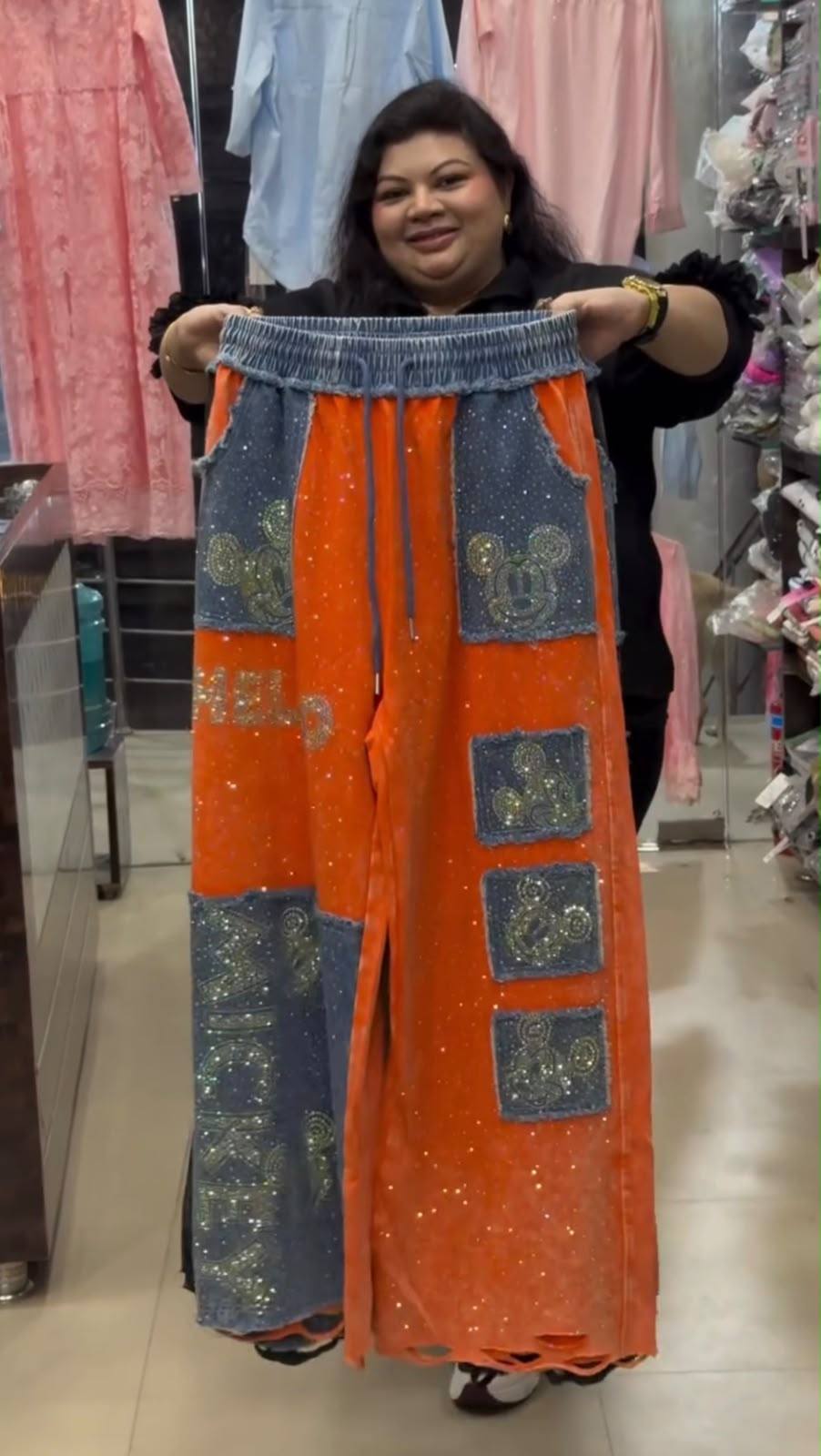Calça Wide Leg Premium