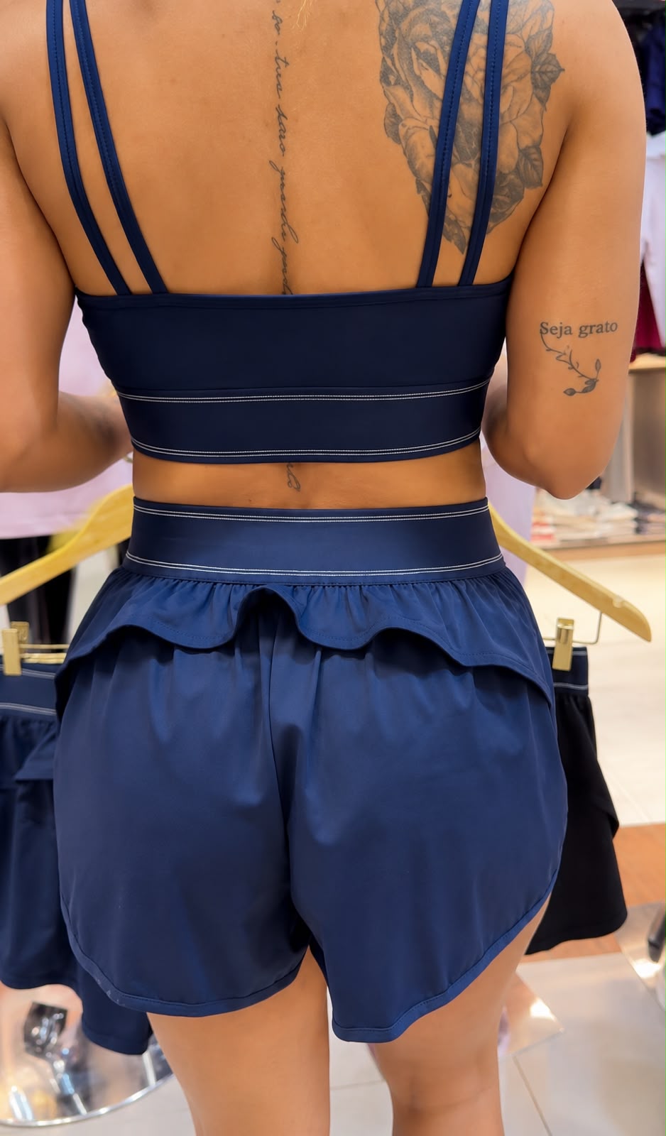Conjunto Fitness Feminino – Top + Short