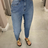 CALÇA MOM JEANS HELENA
