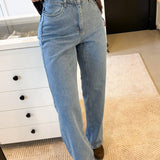 CALÇA WIDE LEG JEANS RENATA