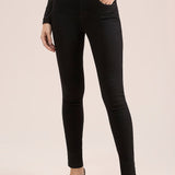 Calça skinny básica em jeans black
