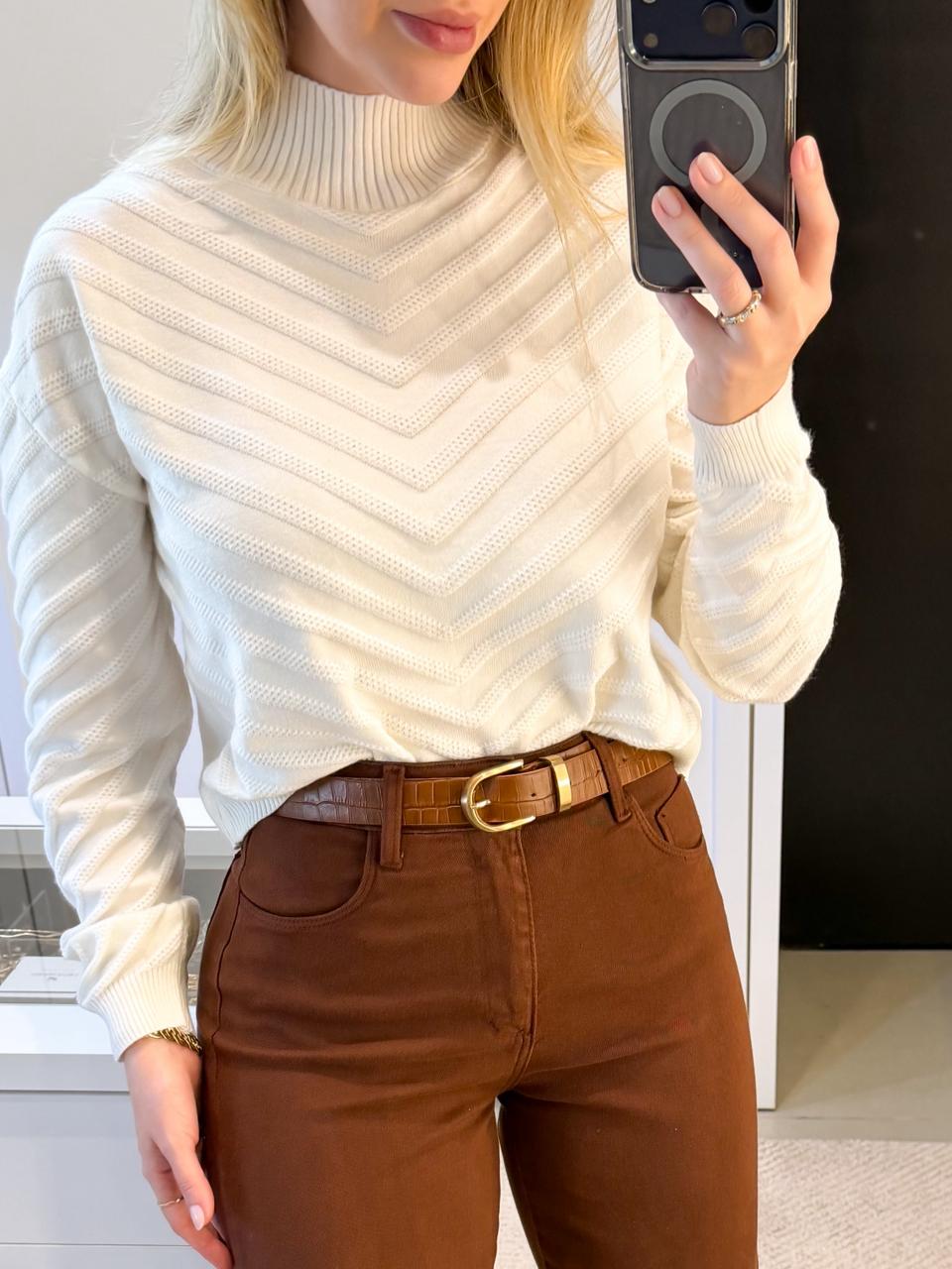 CROPPED TRICÔ MODAL TRABALHADO GABI