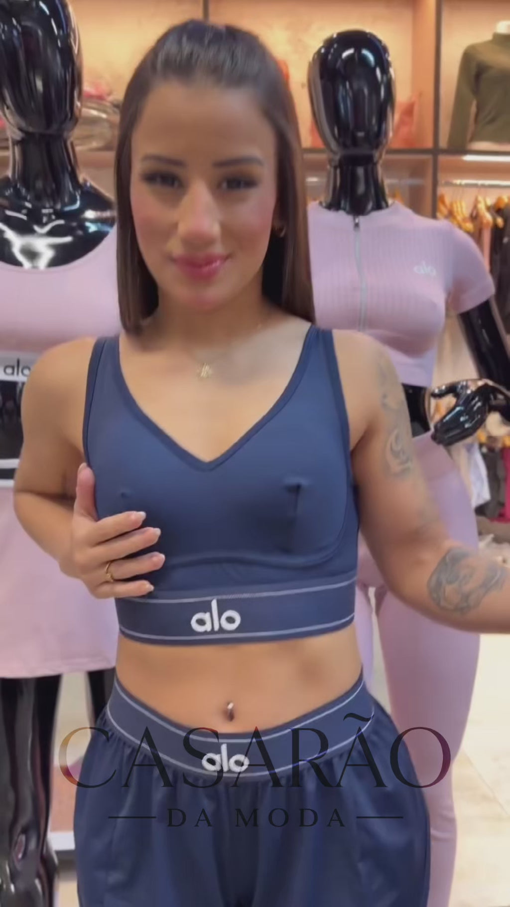 Conjunto Fitness Feminino – Top + Short