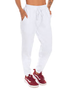 Calça Feminina de Moletom BrancaRoupas básicas masculinas e femininas é na Mirante.