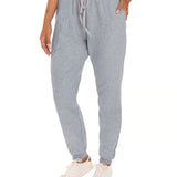 Calça Feminina de Moletom Cinza MesclaRoupas básicas masculinas e femininas é na Mirante.